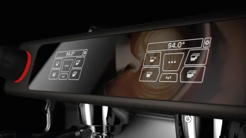 La Cimbali M40, Touch-Display Detail