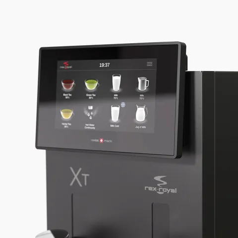 Rex Royal XT, 7-Zoll-Touchdisplay