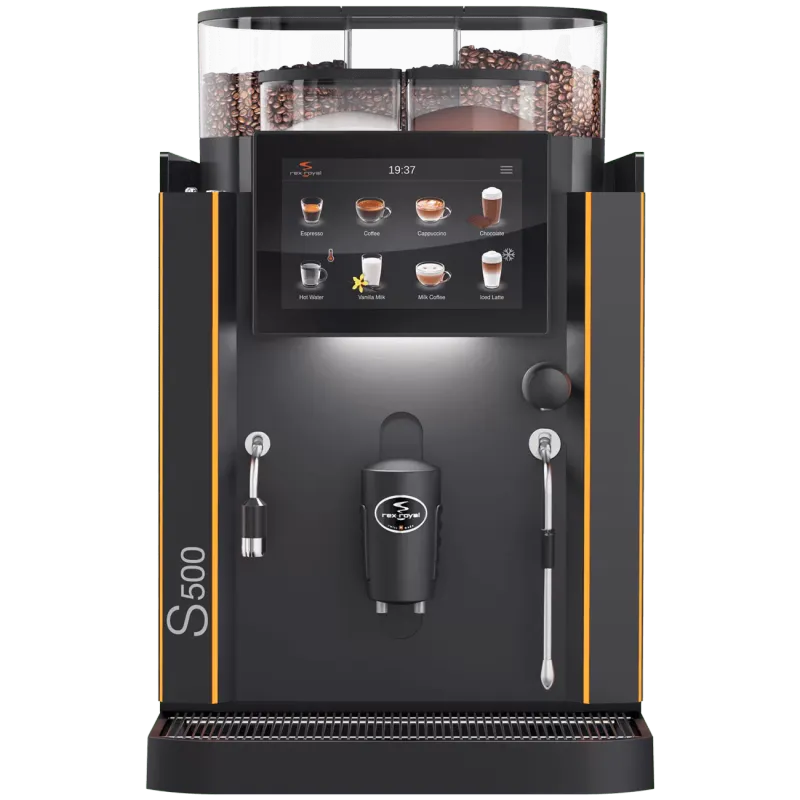 Rex Royal S500 Kaffeevollautomat, Frontansicht