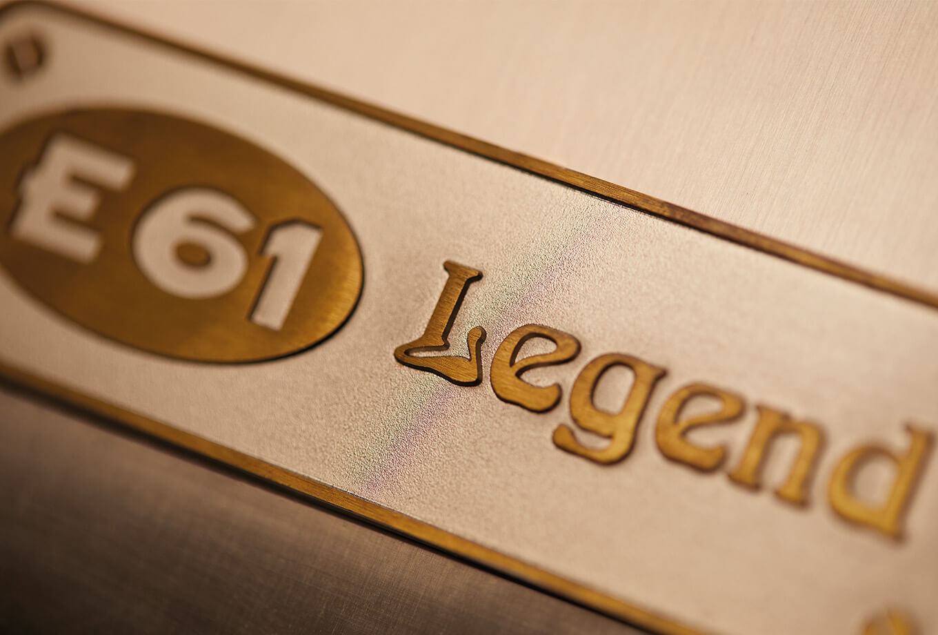 Faema E61 Legend, Detailansicht Brühgruppe