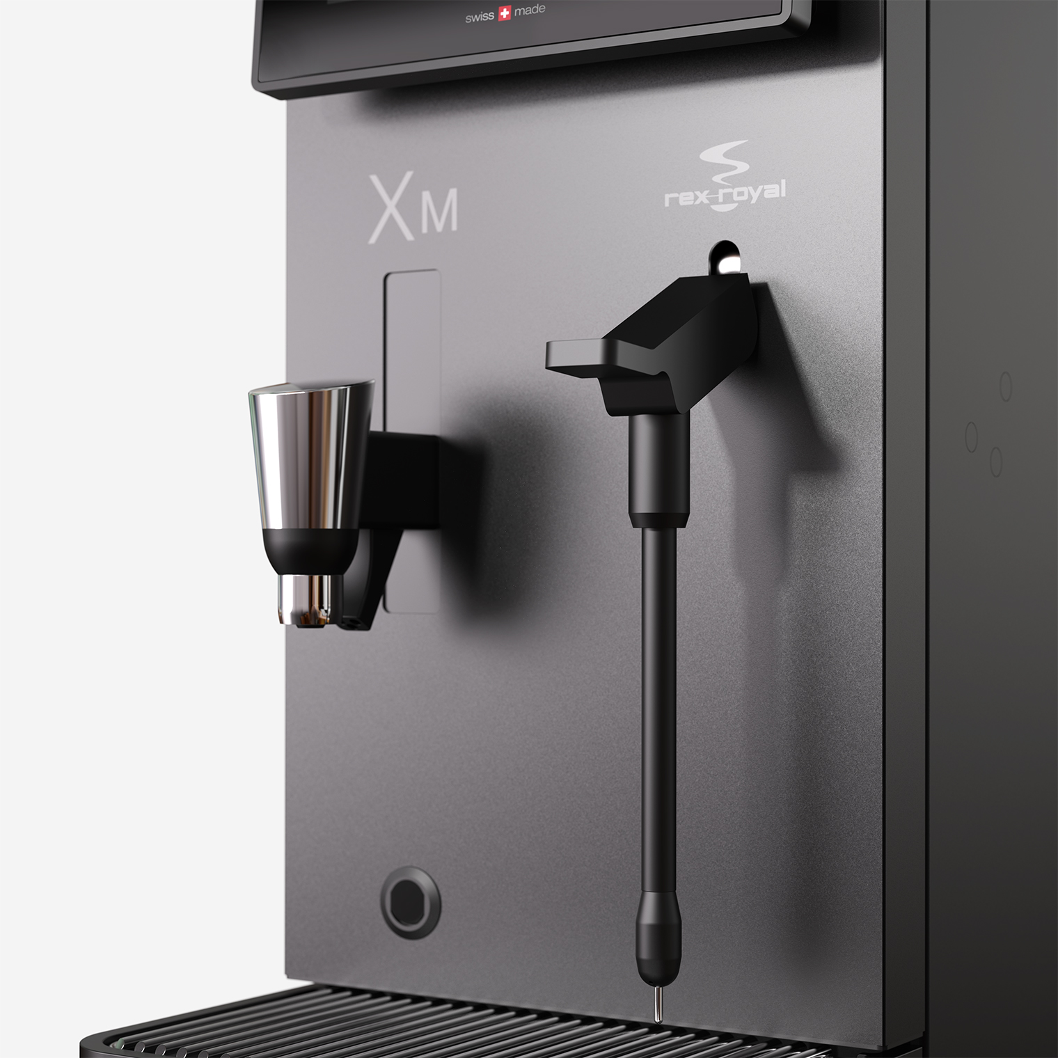 Rex Royal XM, Auslauf-Detail
